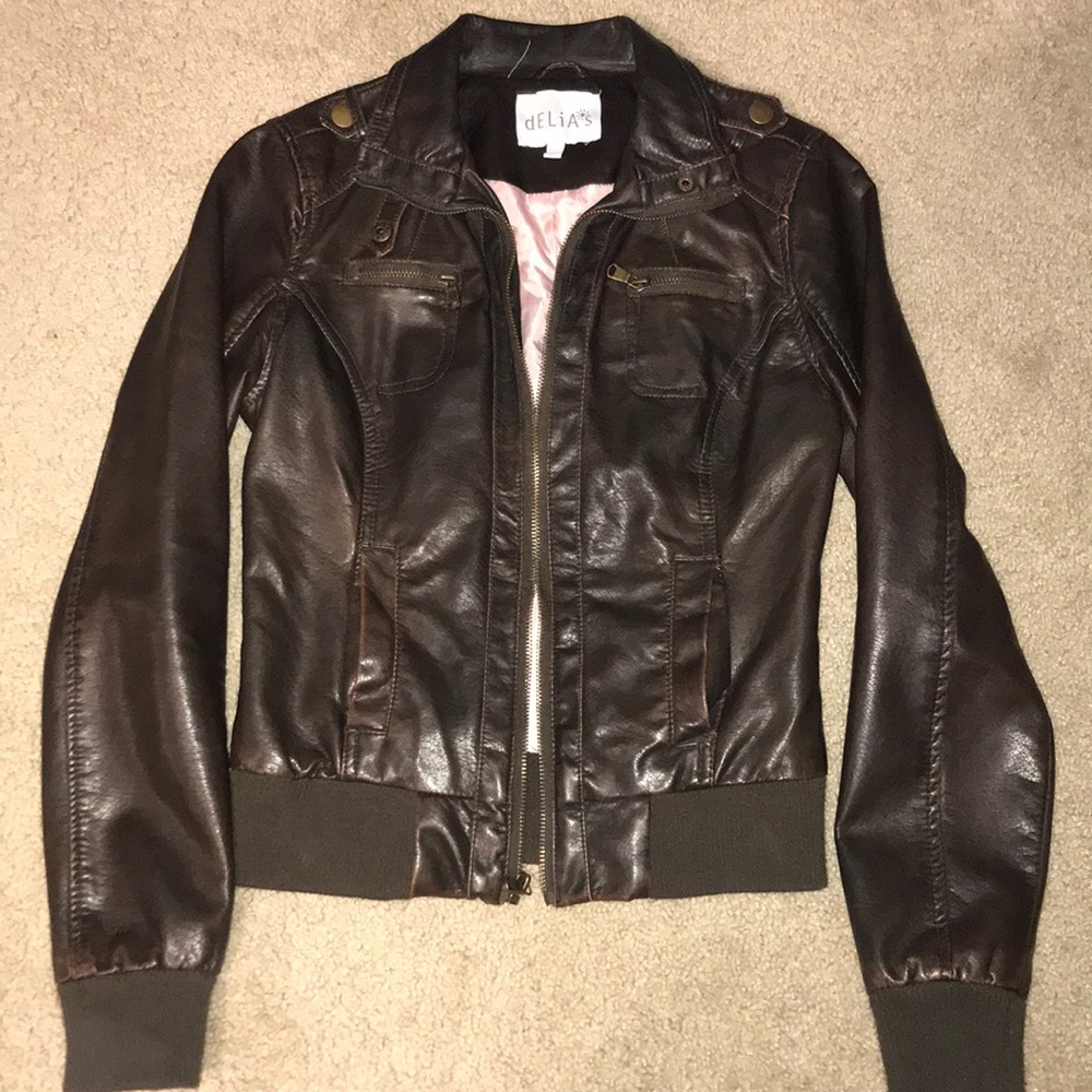 Brown Leather Jacket